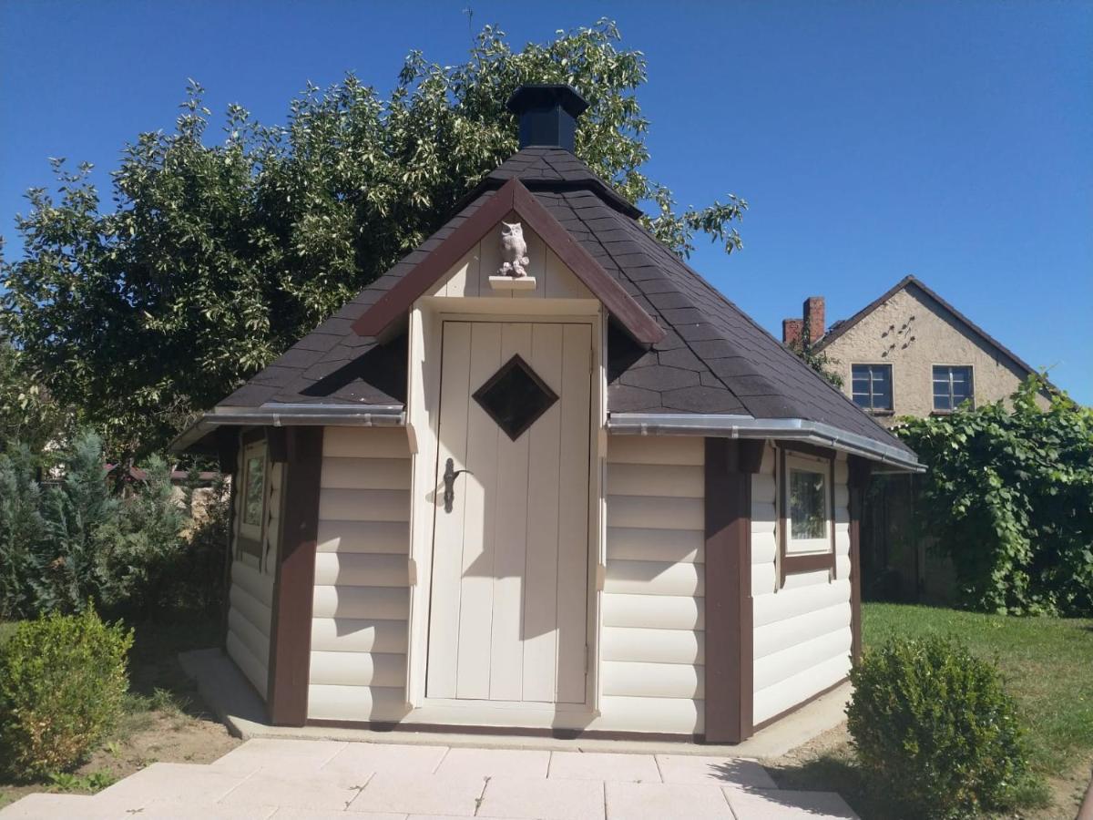 Ferienwohnung Gaensebluemchen Wartenburg Esterno foto