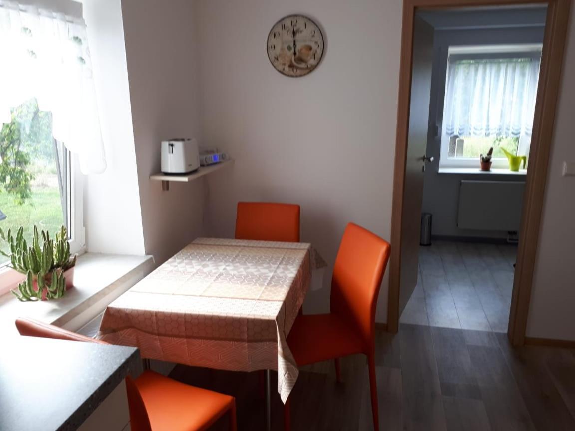 Ferienwohnung Gaensebluemchen Wartenburg Esterno foto